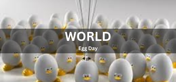 World Egg Day [विश्व अंडा दिवस]